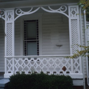 Porch, Matthewson House, Tarboro, Edgecombe County, North Carolina