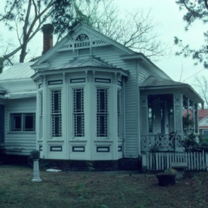 Partial view, Matthewson House, Tarboro, Edgecombe County, North Carolina