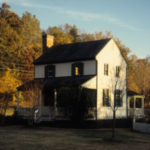 View, Reich-Strupe-Butner House, Bethania, Forsyth County, North Carolina