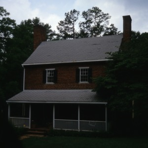 Front view, John Jacob Schaub House, Forsyth County, North Carolina