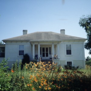 Front view, Col. Jordan Jones House, Franklin County, North Carolina