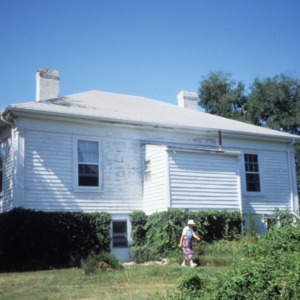 Rear view, Col. Jordan Jones House, Franklin County, North Carolina