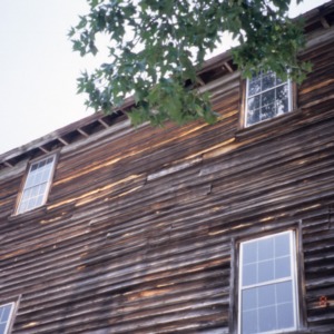 Partial view with windows, Laurel Mill, Franklin County, North Carolina