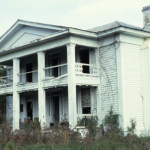 Front view, Clifton House, Franklin County, North Carolina
