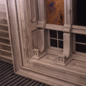 Exterior detail, Dr. Samuel Perry House, Franklin County, North Carolina