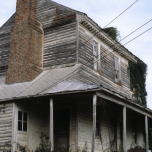 View, Jones-Wright House (Polly Wright House), Franklin County, North Carolina