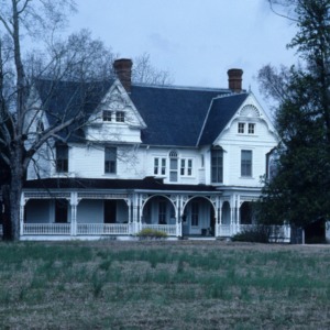 Front view, Person-McGhee House, Franklin County, North Carolina