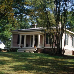 Partial view, Williamson House, Louisburg, Franklin County, North Carolina