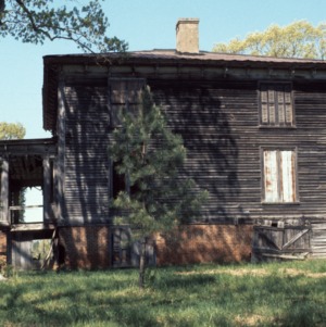 Side view, Archibald Taylor House, Franklin County, North Carolina