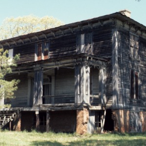 View, Archibald Taylor House, Franklin County, North Carolina