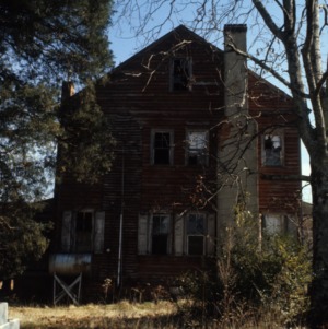 Side view, Andrew Carpenter House, Gaston County, North Carolina