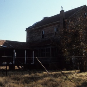 Rear view, Andrew Carpenter House, Gaston County, North Carolina
