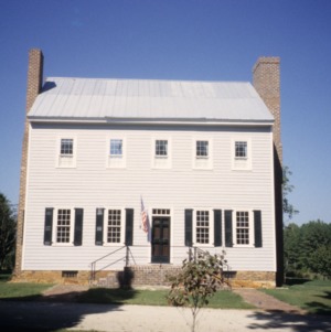 Front view, Andrew Carpenter House, Gaston County, North Carolina