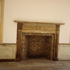 Fireplace, Andrew Carpenter House, Gaston County, North Carolina