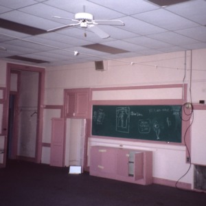 Interior view, Central School, Gastonia, Gaston County, North Carolina