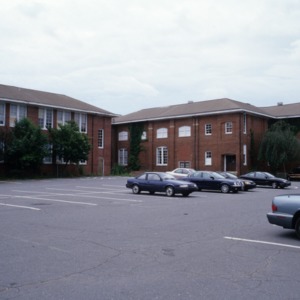 Rear view, Mayworth School, Cramerton, Gaston County, North Carolina