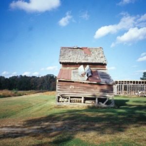 View, Little Riddick House, Gates County, North Carolina