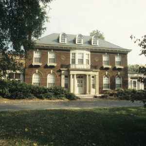 Chancellor's Residence front view, University of North Carolina at Greensboro, Greensboro, Guilford County, North Carolina