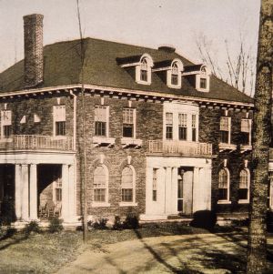 Chancellor's Residence front view, University of North Carolina at Greensboro, Greensboro, Guilford County, North Carolina