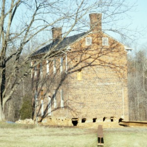 Side view, Low House, Guilford County, North Carolina