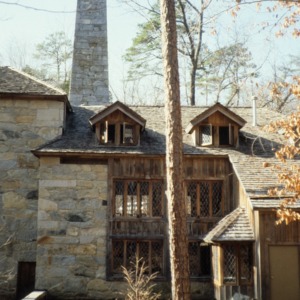 Side view, McCulloch Gold Mill, Guilford County, North Carolina