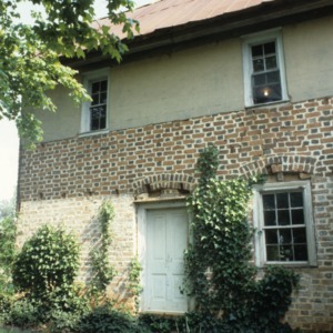 Partial view, Shaw-Cude House, Guilford County, North Carolina