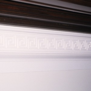 Interior detail, Dr. Charles S. Grayson House, High Point, Guilford County, North Carolina