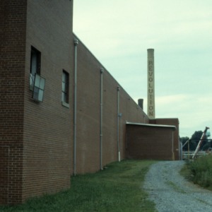 Rear view, Revolution Cotton Mill, Greensboro, Guilford County, North Carolina