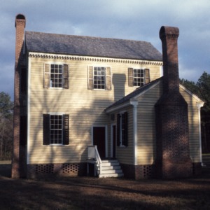 Rear view, Sally-Billy House, Halifax, Halifax County, North Carolina