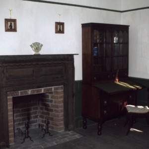 Interior view, Sally-Billy House, Halifax, Halifax County, North Carolina
