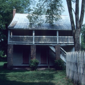Kitchen front view, Shell Castle, Halifax County, North Carolina