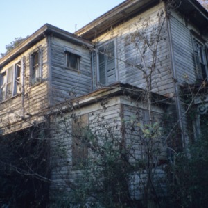 Rear view, David A. Barnes House, Murfreesboro, Hertford County, North Carolina