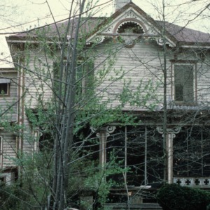 Front view, David A. Barnes House, Murfreesboro, Hertford County, North Carolina