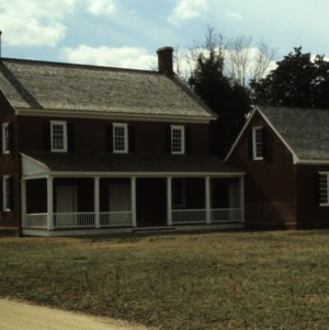 Rear view, John Wheeler House, Murfreesboro, Hertford County, North Carolina