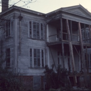 Front view, Myrick-Yeates-Vaughn House, Murfreesboro, Hertford County, North Carolina