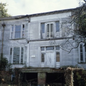 Front view, Myrick-Yeates-Vaughn House, Murfreesboro, Hertford County, North Carolina