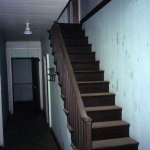 Stairs, George Houston House (Walls-Houston House), Iredell County, North Carolina