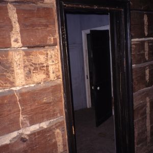 Doorway, George Houston House (Walls-Houston House), Iredell County, North Carolina