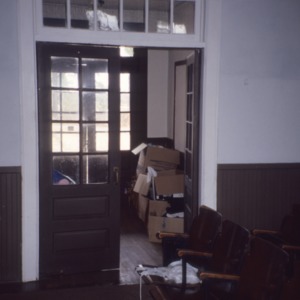 Doorway, Princeton Graded School, Princeton, Johnston County, North Carolina
