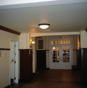 Interior view, Wilrik Hotel, Sanford, Lee County, North Carolina