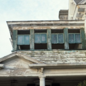 Partial view, B. F. Canaday House, Kinston, Lenoir County, North Carolina
