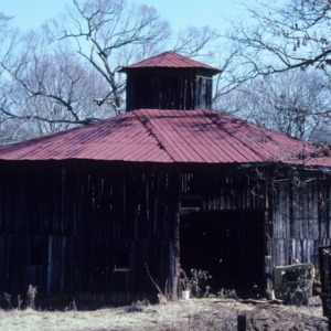 View, William A. Graham, Jr. Farm (Round Barn), Lincoln County, North Carolina