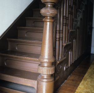 Stairs, Jefferson J. White Jr. House, Madison County, North Carolina