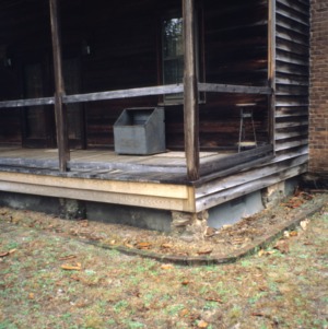Partial view, Black-Cole House, Moore County, North Carolina