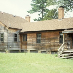 View, Black-Cole House, Moore County, North Carolina