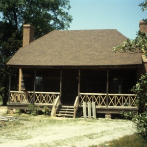Front view, Black-Cole House, Moore County, North Carolina