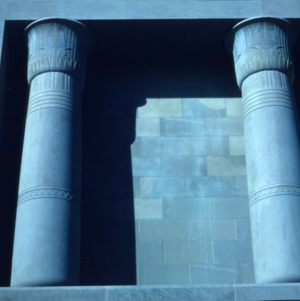 Exterior detail, Masonic Temple, Rocky Mount, North Carolina