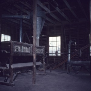 Interior view, Webb's Mill, Nash County, North Carolina