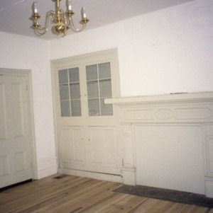 Interior view, Greene-Sharpe House, Bakersville, Mitchell County, North Carolina