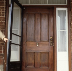 Door, Gudger House, Bakersville, Mitchell County, North Carolina